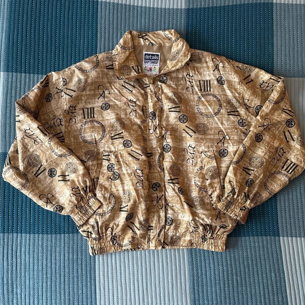 Vintage Details Sportswear bomber jacket